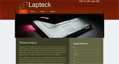 Desktop Screenshot of lapteck.co.in